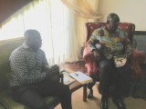 Mr FAYAD mahama and former president of Ghana, HE john agyekum Kuffuor