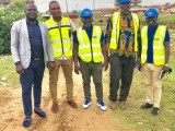 Our coordinators and community reps after completion of the drilled boreholes for the Pusiga community