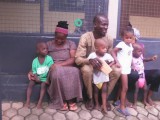 Our northern region coordinator, mr yusif Lompo at Anfani Childrens home in Tamale, this orphanage was adopted by UEN and its founder in 2014. Mr yusif at his monthly welfare check to the kids and staff of the orphanage